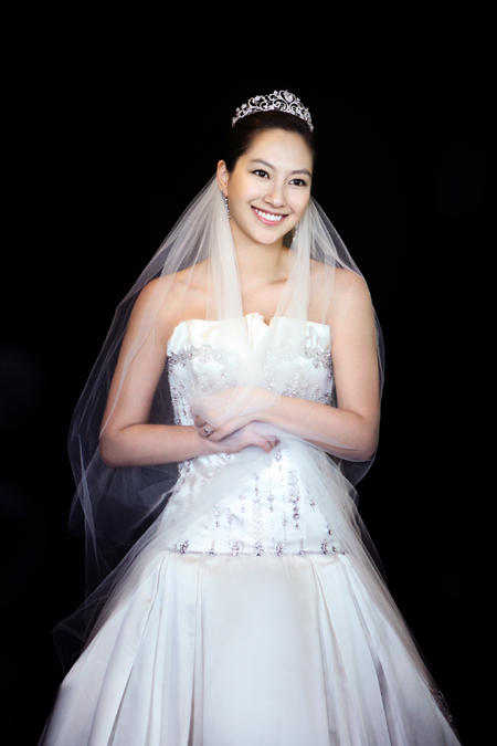 ShinAe in Wedding Dress